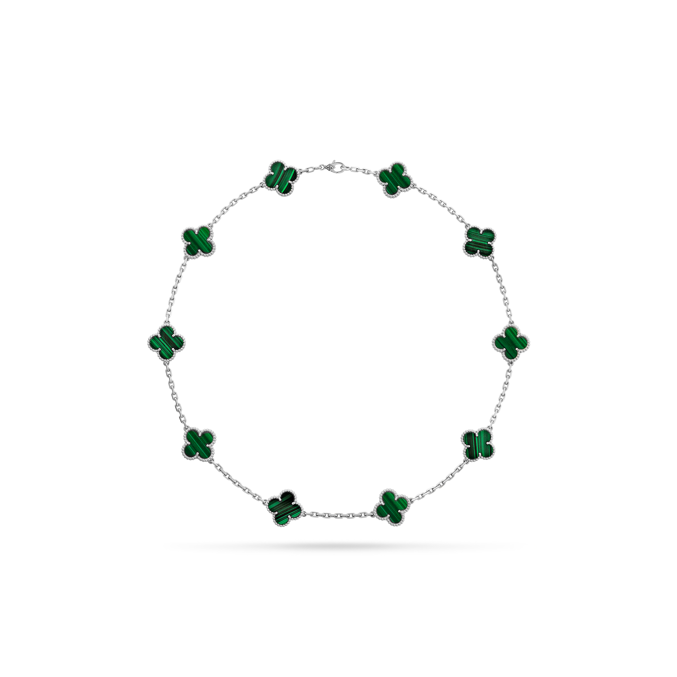 V*N CL*F arpels vintage alhambra necklace, 10 motifs vcaro3qw00